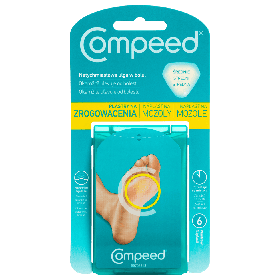 Modzele Produkty COMPEED® odciski i modzele
